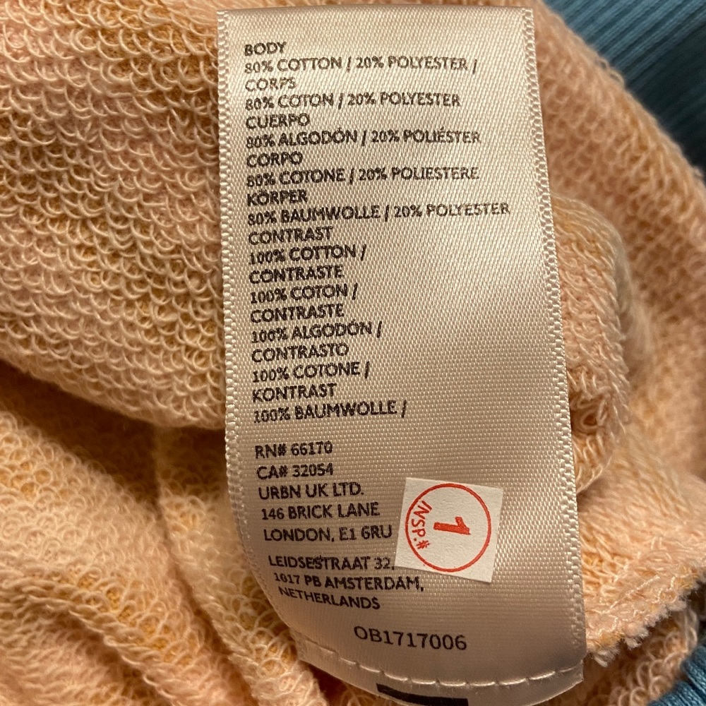 NWOT Free People Classic Striped Oversized Crewneck - Picture 10 of 11